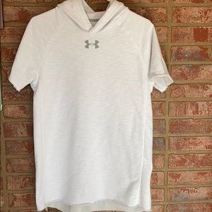 Boys under armour short sleeve hoodie